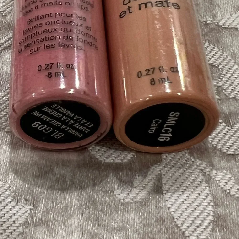 NYX Butter Gloss - Vanilla Cream Pie #BLG09 and Cairo Bundle, New
